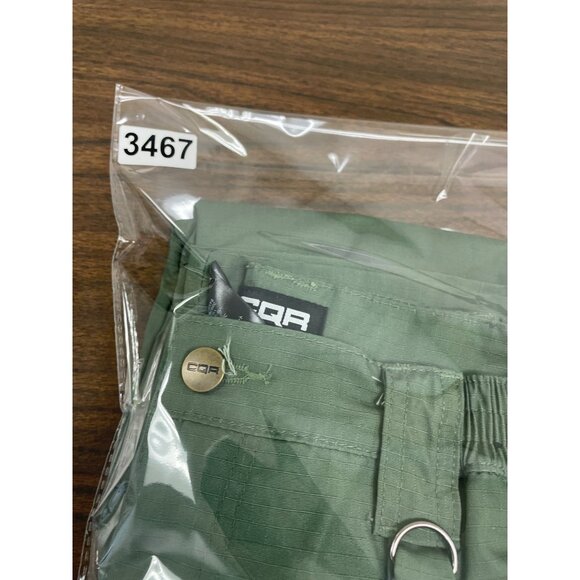 CQR Mens Cargo Pants Military Outdoor Workwear Army Green Size 34W/34L - Picture 8 of 9
